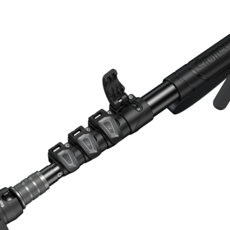 SmallRig 6624 - profesjonalny monopod Alu z głowicą video i podstawą (5-sekcyjny, 64-170cm)